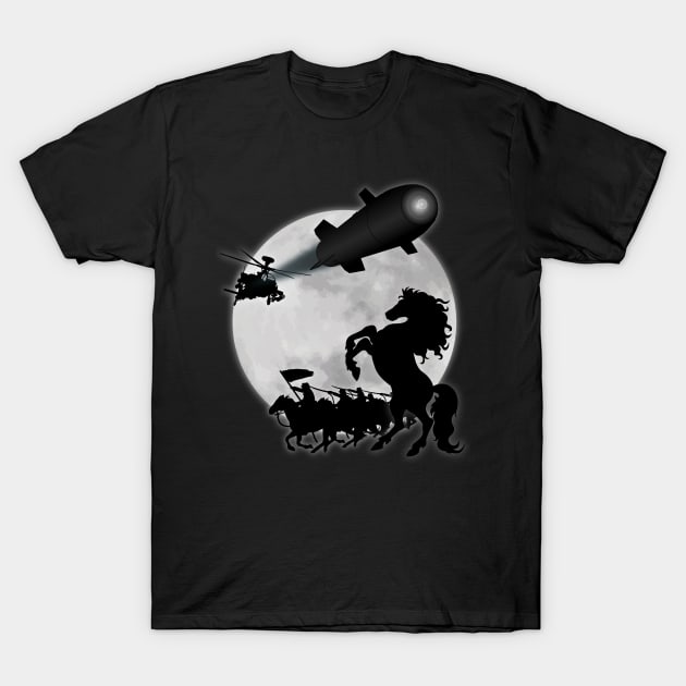 Gun Pilot - Call the Cavalry T-Shirt by Aviation Designs